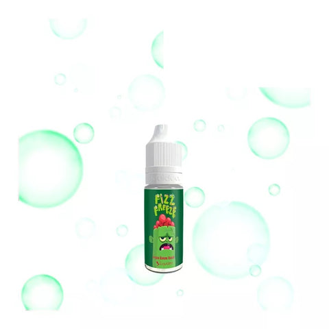 E-liquide Fraise Banane Raisin Liquideo Fizz & Freeze, flacon de 10 mL
