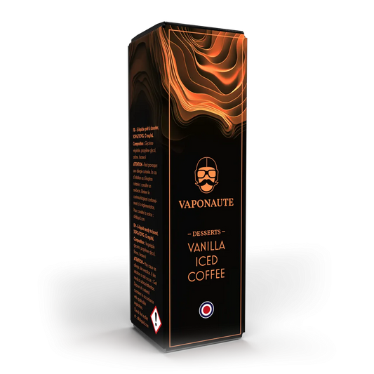E-liquide Vanilla Iced Coffee Vaponaute Paris, 100 mL : étuis