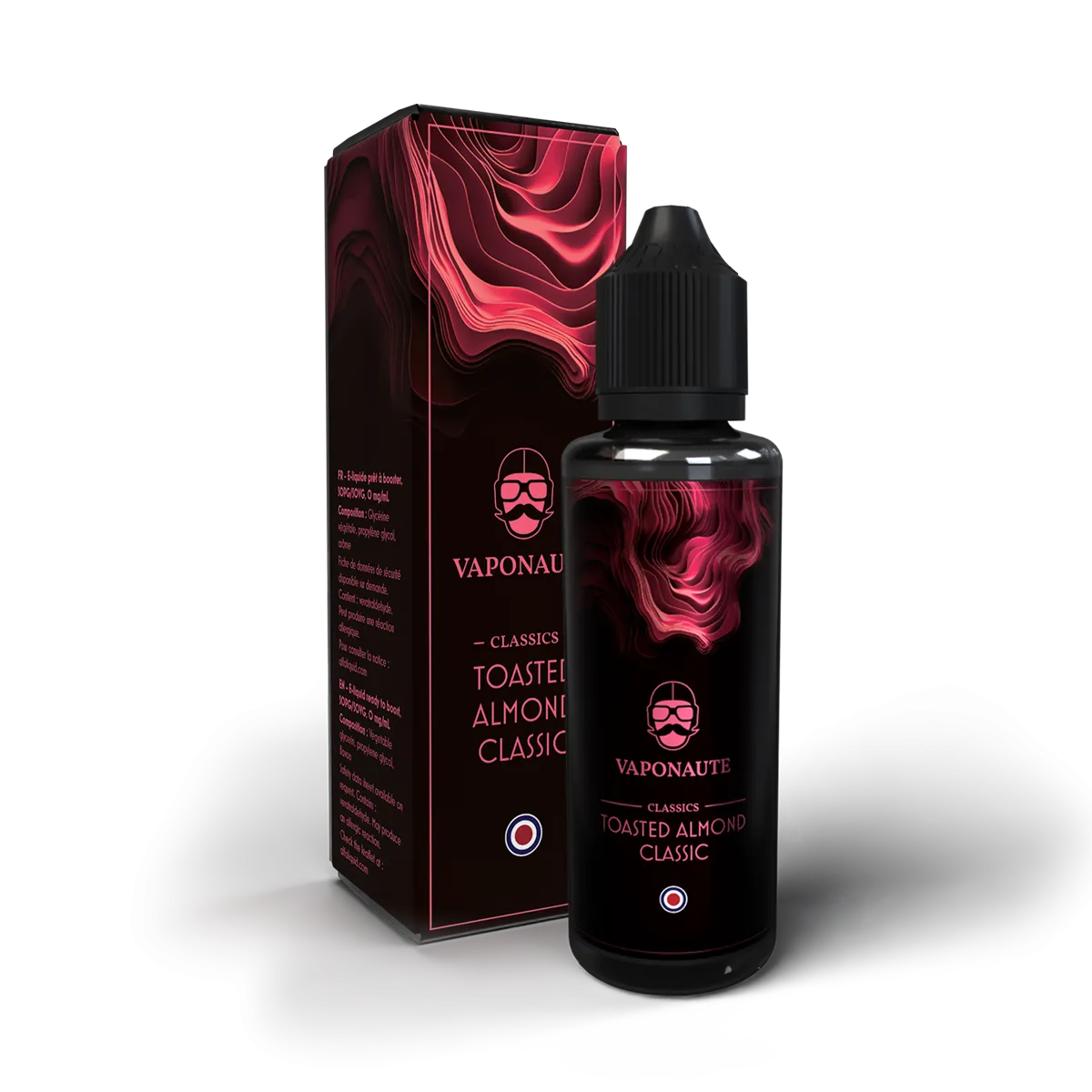E-liquide Toasted Almond Classic Vaponaute Paris, 100 mL : pack