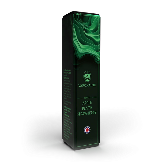 E-liquide Apple Peach Strawberry Vaponaute Paris, 50 mL : étuis