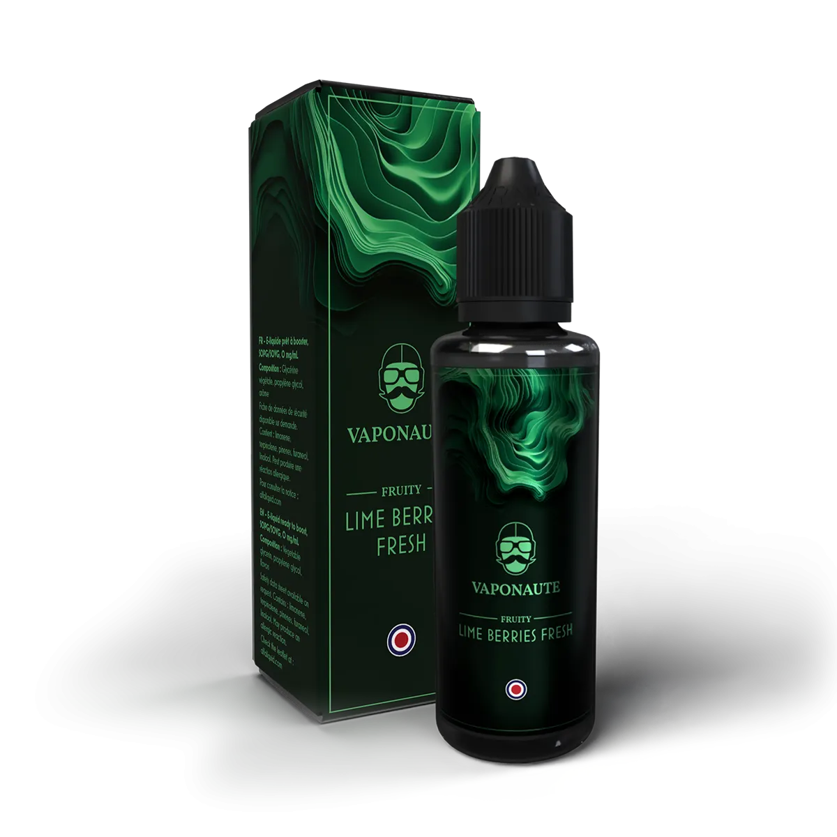 E-liquide Lime Berries Fresh Vaponaute Paris, 100 mL : pack