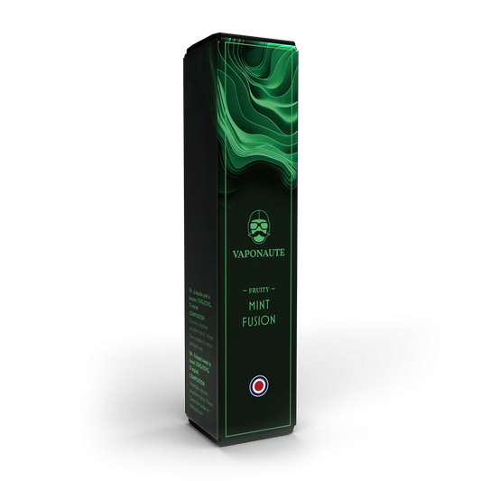 E-liquide Mint Fusion Vaponaute Paris, 50 mL : étuis