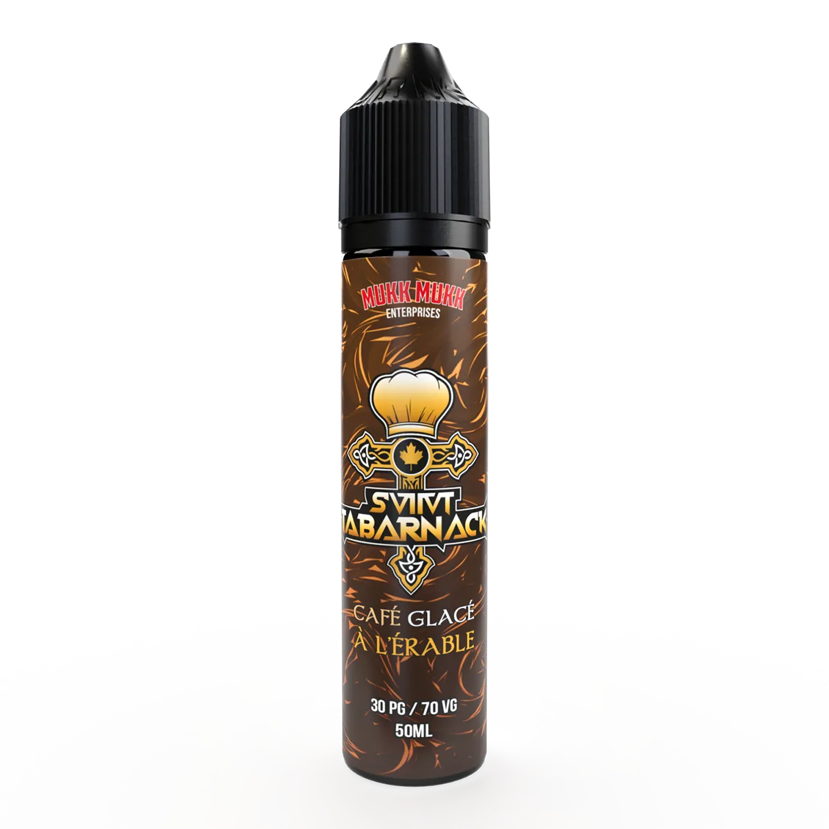 E-liquide Café Glacé Érable Mukk Mukk Svint Tabarnack, flacon de 50 mL