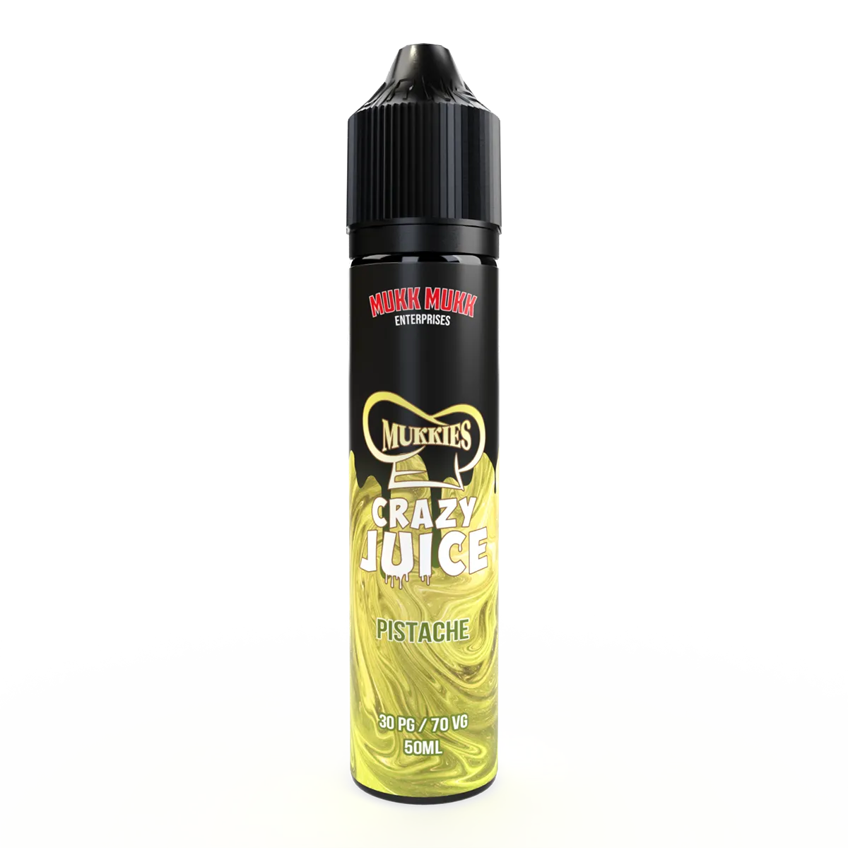 E-liquide Pistache Mukk Mukk Mukkies, flacon de 50 mL