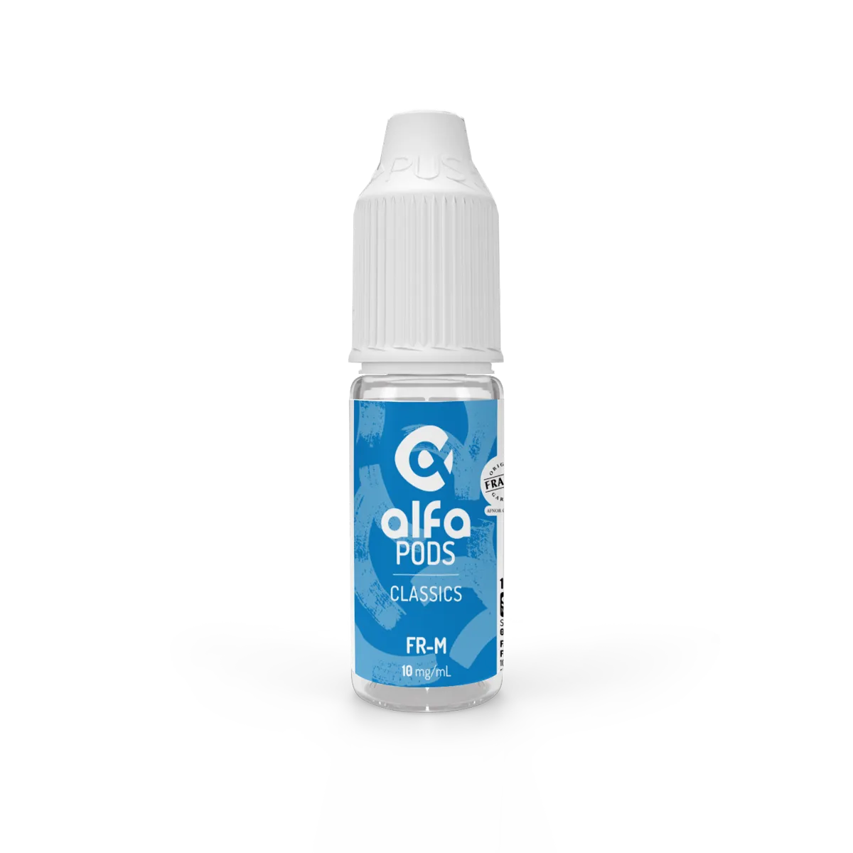 E-liquide FR-M Alfaliquid AlfaPODS, flacon de 10 mL