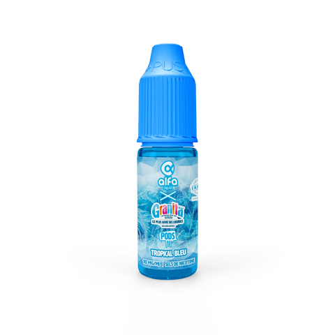 E-liquide Tropical Bleu Alfaliquid Granita Pods, flacon de 10 mL