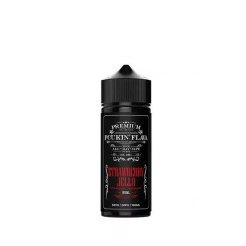 E-liquide Strawberry Jello Fcukin' Flava, flacon de 100 mL