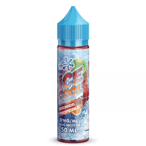 E-liquide Grenade Tropicale Liquidarom Ice Cool, flacon de 50 mL