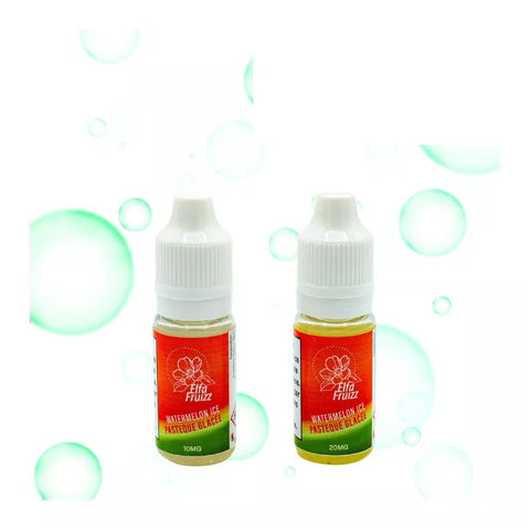 E-liquide Watermelon Ice Elfafruizz aux sels de nicotine, flacon de 10 mL