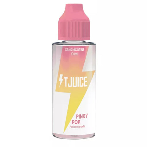 E-liquide Pinky Pop T-Juice, flacon de 100 mL