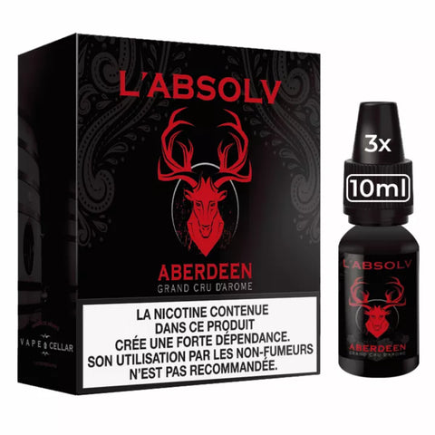 E-liquide Aberdeen Vape Cellar ABSOLV, flacon de 10 mL