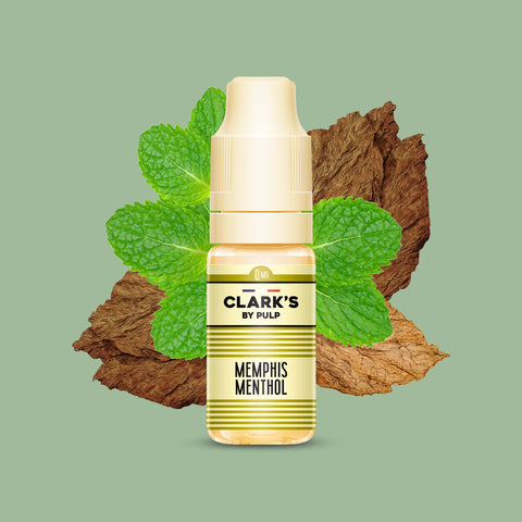 E-liquide Memphis Menthol Clark's by PULP, flacon de 10 mL