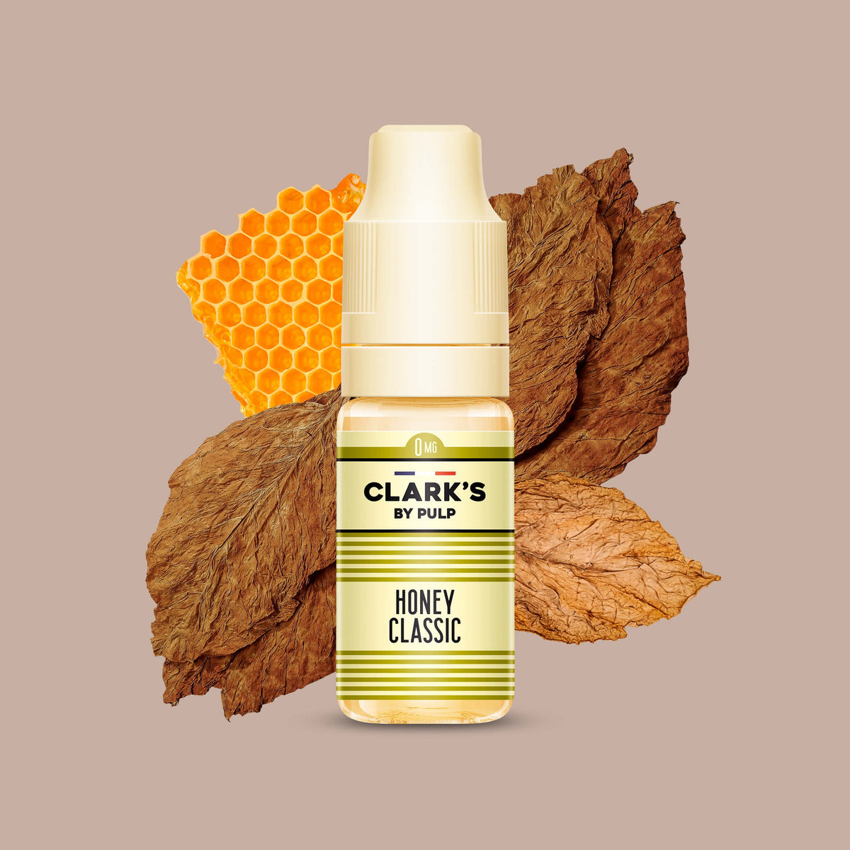E-liquide Honey Classic Clark's by PULP, flacon de 10 mL