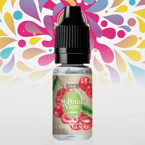 E-liquide Cerise Glacée Ma Petite Vape aux sels de nicotine, flacon de 10 mL