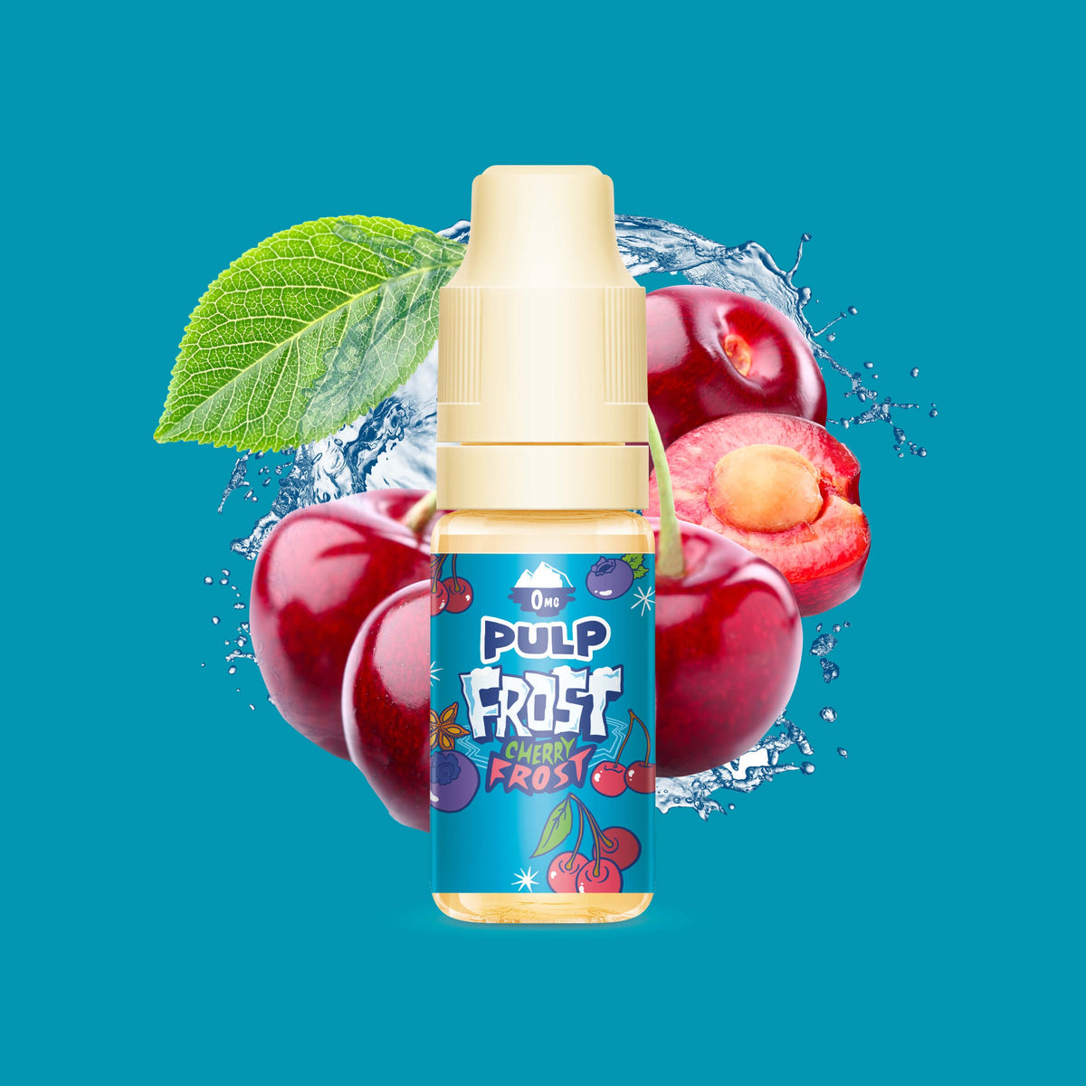 E-liquide Cherry Frost PULP Frost, flacon de 10 mL