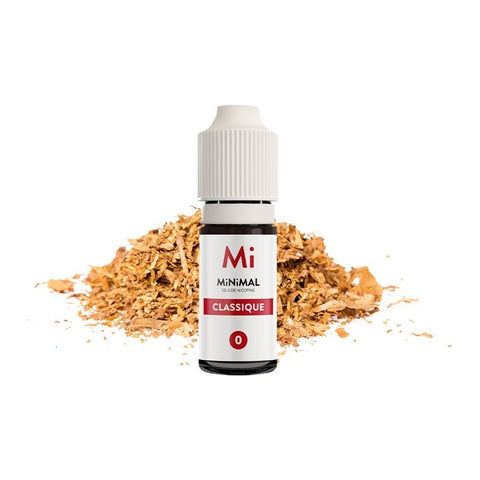 E-liquide Classique Fuu Minimal aux sels de nicotine, flacon de 10 mL