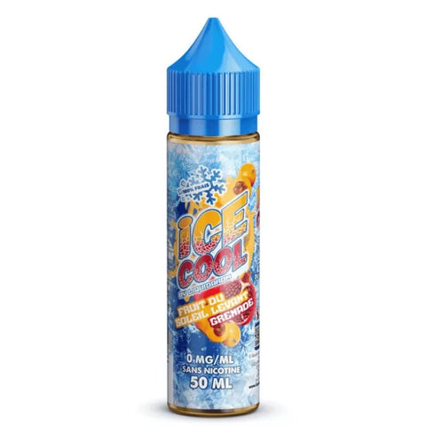 E-liquide Fruit du Soleil Levant Grenade Liquidarom Ice Cool, flacon de 50 mL