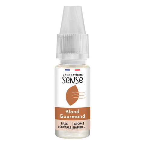 E-liquide Blond Gourmand Laboratoire Sense, flacon de 10 mL