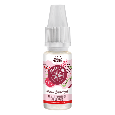 E-liquide Bois Enneigé Laboratoire Sense Nuage Polaire aux sels de nicotine, flacon de 10 mL
