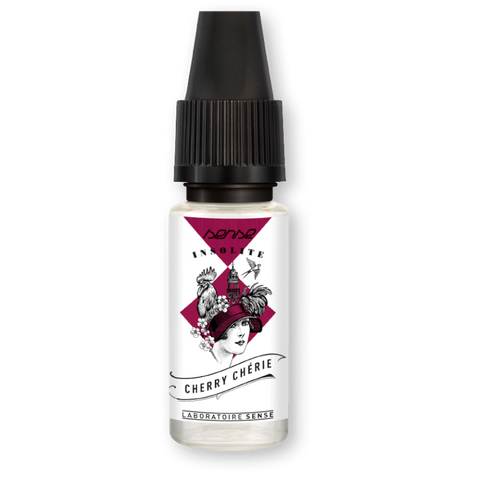 E-liquide Cherry Chérie Laboratoire Sense Insolite, flacon de 10 mL
