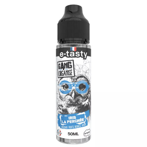 E-liquide Iris la Perchée E.Tasty Gang Organisé, flacon de 50 mL