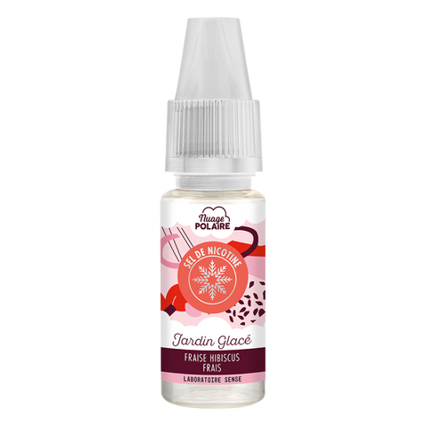 E-liquide Jardin Glacé Laboratoire Sense Nuage Polaire aux sels de nicotine, flacon de 10 mL