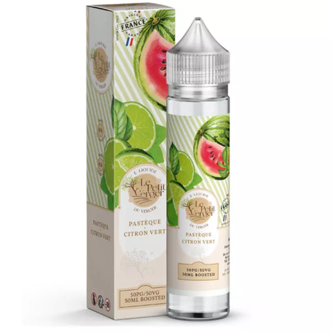 E-liquide Pastèque Citron Vert Savourea Le Petit Verger, flacon de 50 mL