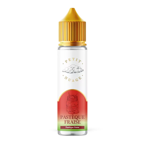 E-liquide Pastèque Fraise Levest Petit Nuage, flacon de 50 mL