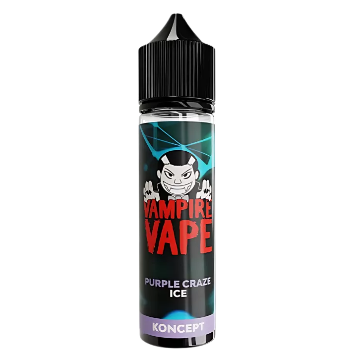 E-liquide Purple Craze Ice Vampire Vape, flacon de 50 mL