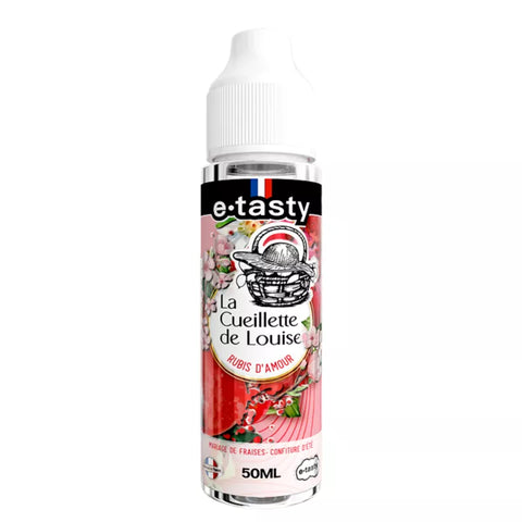 E-liquide Rubis d'Amour E.Tasty La Cueillette de Louise, flacon de 50 mL