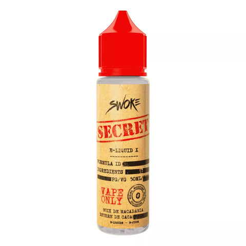 E-liquide Secret Swoke Swoke, flacon de 50 mL