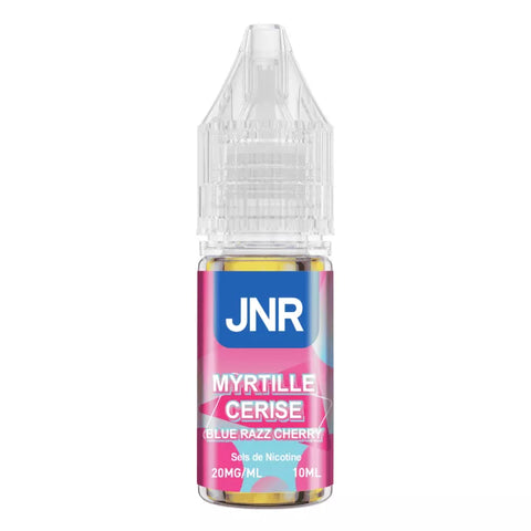 E-liquide Blue Razz Cherry JNR aux sels de nicotine, flacon de 10 mL