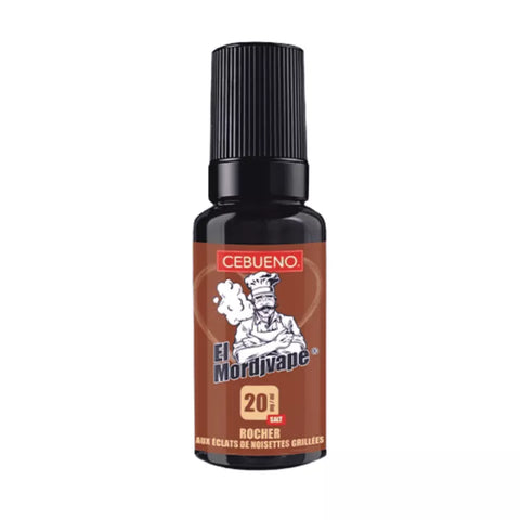 E-liquide El Mordjvape Rocher- Cebueno CDSLAB aux sels de nicotine, flacon de 10 mL