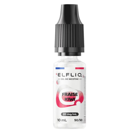 E-liquide Fraise Kiwi Elfliq aux sels de nicotine, flacon de 10 mL