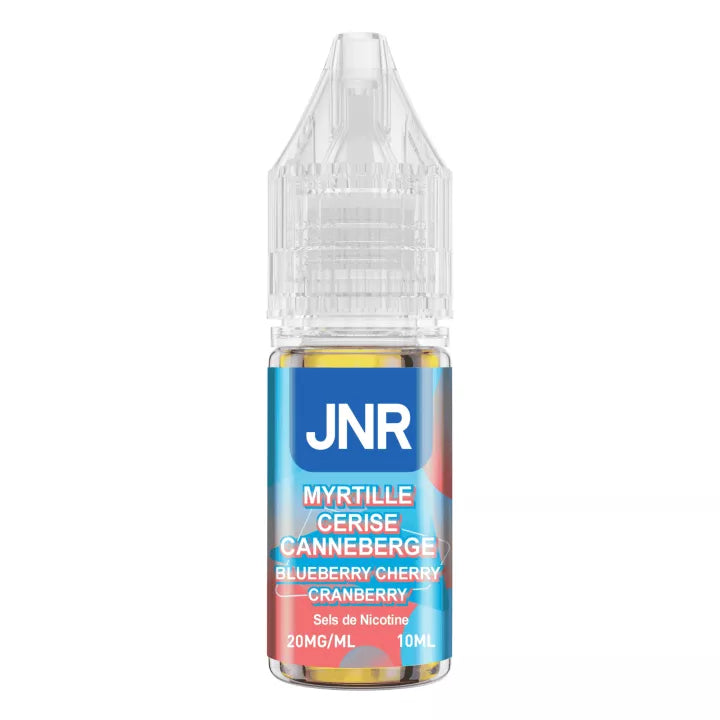 E-liquide Blueberry Cherry Cranberry JNR aux sels de nicotine, flacon de 10 mL