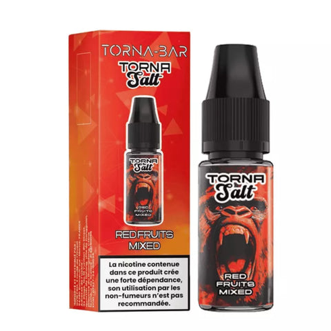 E-liquide Red Fruits Mixed GOBAR Torna-Bar aux sels de nicotine, flacon de 10 mL