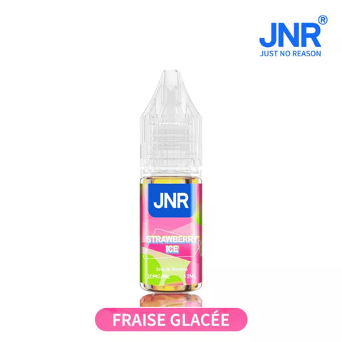 E-liquide Strawberry Ice JNR aux sels de nicotine, flacon de 10 mL