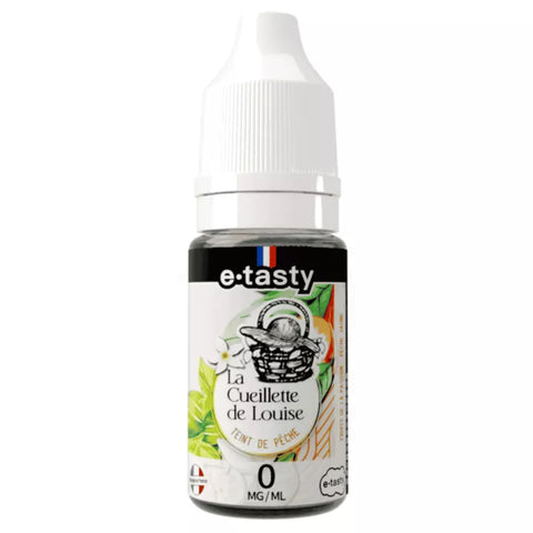 E-liquide Teint de Pêche E.Tasty La Cueillette de Louise, flacon de 10 mL