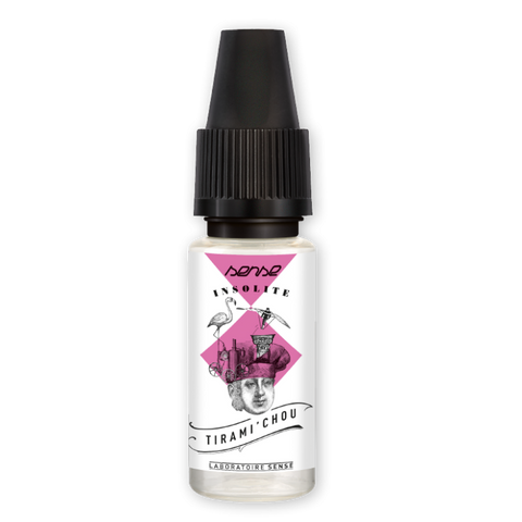 E-liquide Tirami'chou Laboratoire Sense Insolite, flacon de 10 mL