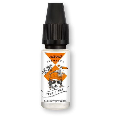 E-liquide Tropic'man Laboratoire Sense Insolite, flacon de 10 mL
