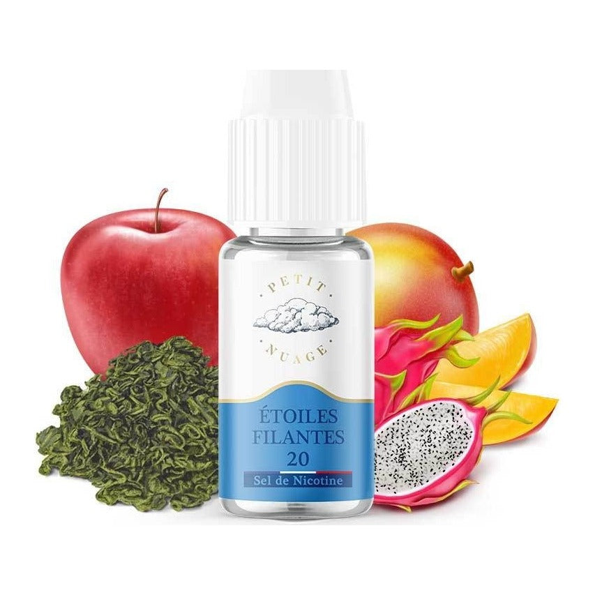 E-liquide Etoiles Filantes Levest Petit Nuage aux sels de nicotine, flacon de 10 mL
