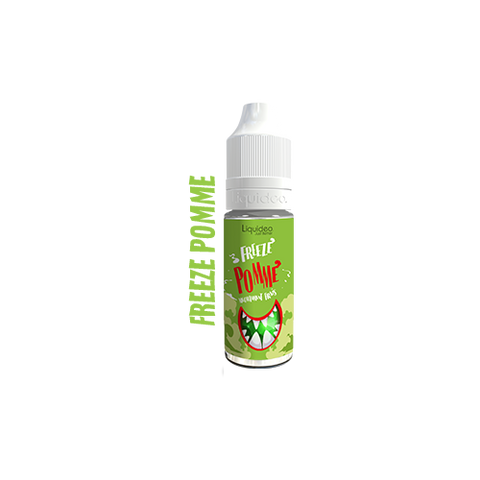 E-liquide Pomme Liquideo Freeze, flacon de 10 mL