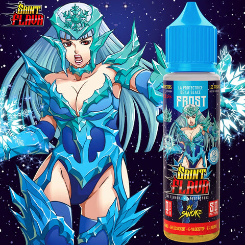 E-liquide Frost Swoke Saint Flava, flacon de 50 mL