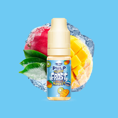 E-liquide Frozen Monkey PULP Super Frost, flacon de 10 mL