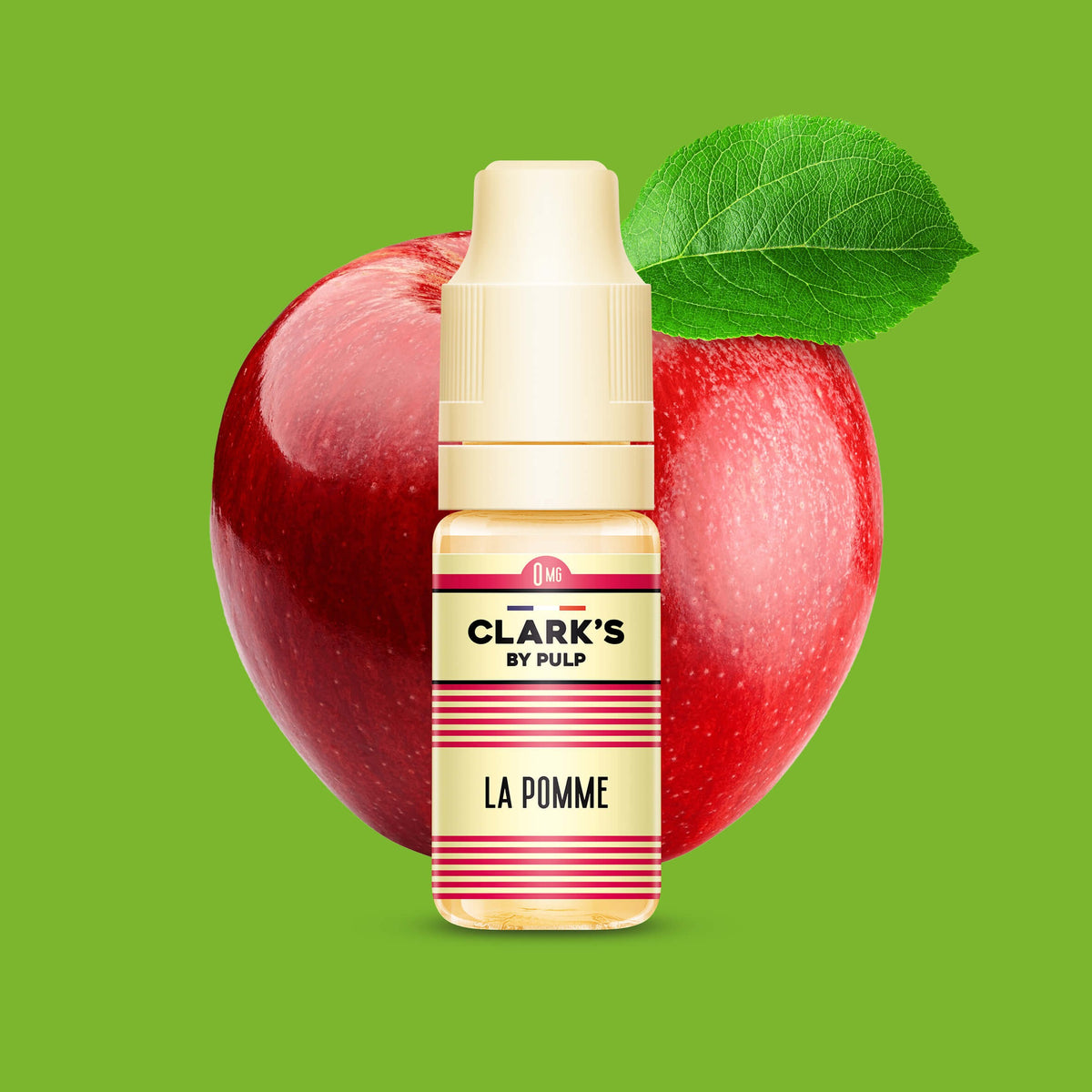 E-liquide La Pomme Clark's by PULP, flacon de 10 mL