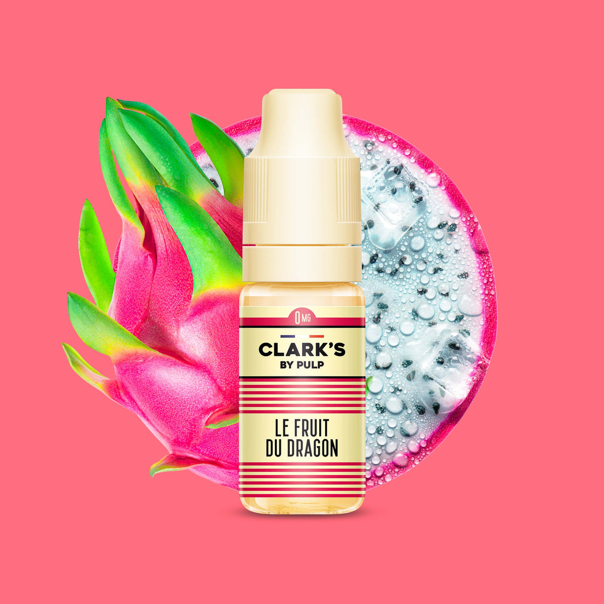 E-liquide Le Fruit du Dragon Clark's by PULP, flacon de 10 mL