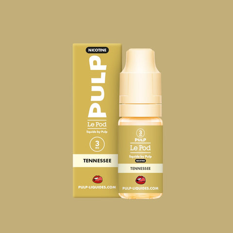 E-liquide Tennessee PULP Le Pod Liquide Nic Base, flacon de 10 mL