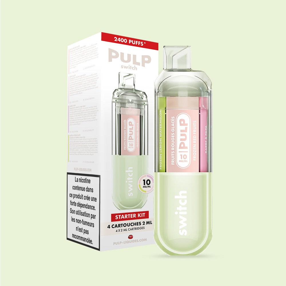 Starter kit Le Pod Switch PULP vert