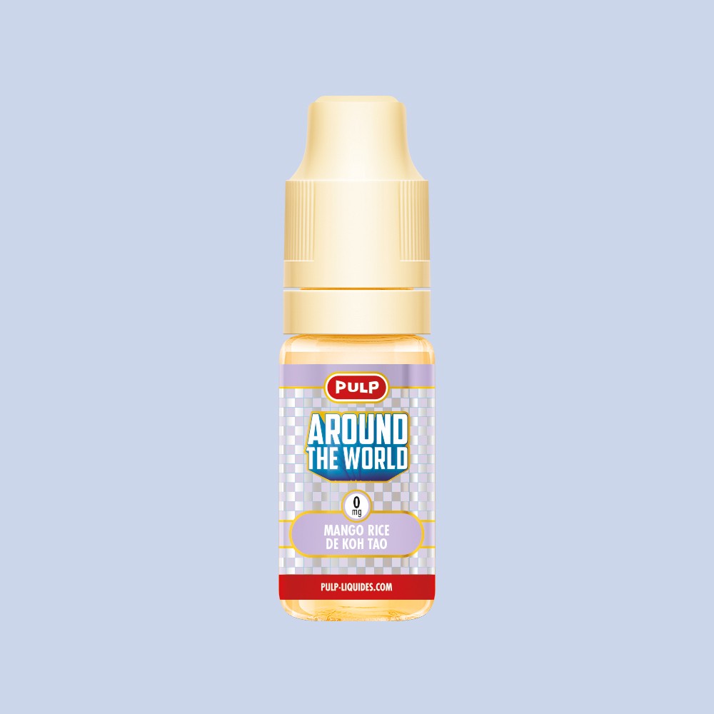 E-liquide Mango Rice de Koh Tao PULP Around the World, flacon de 10 mL
