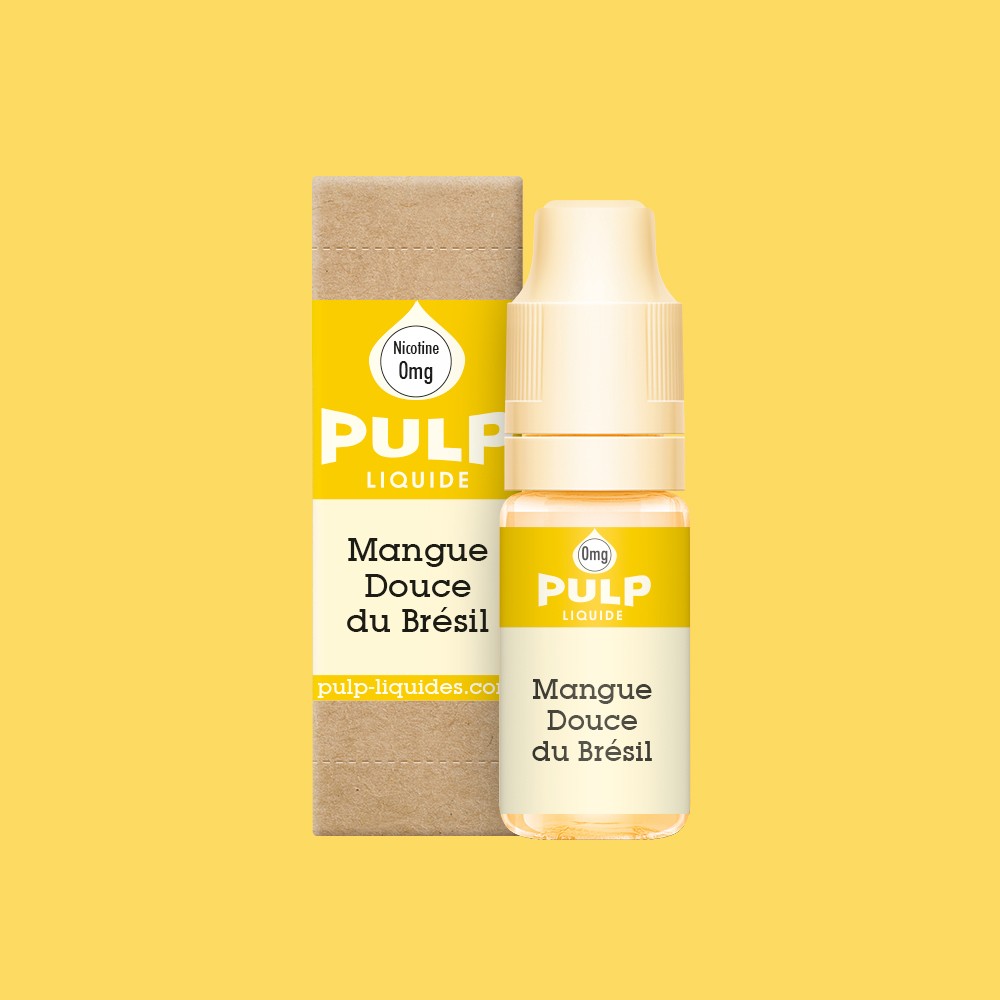 E-liquide Mangue Douce du Brésil PULP, flacon de 10 mL